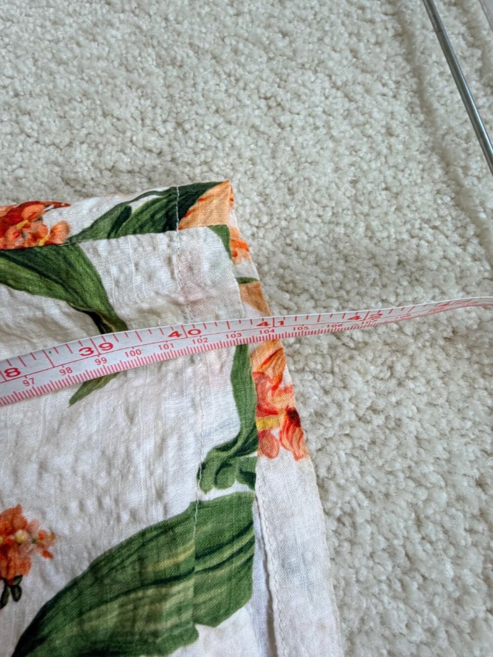 PEPPERMAYO Dalida linen lined pants lily orange cream, S - Picture 9 of 9